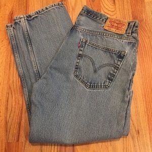 Levi’s 505 Men’s Denim Jeans 36 X 29 Medium Wash